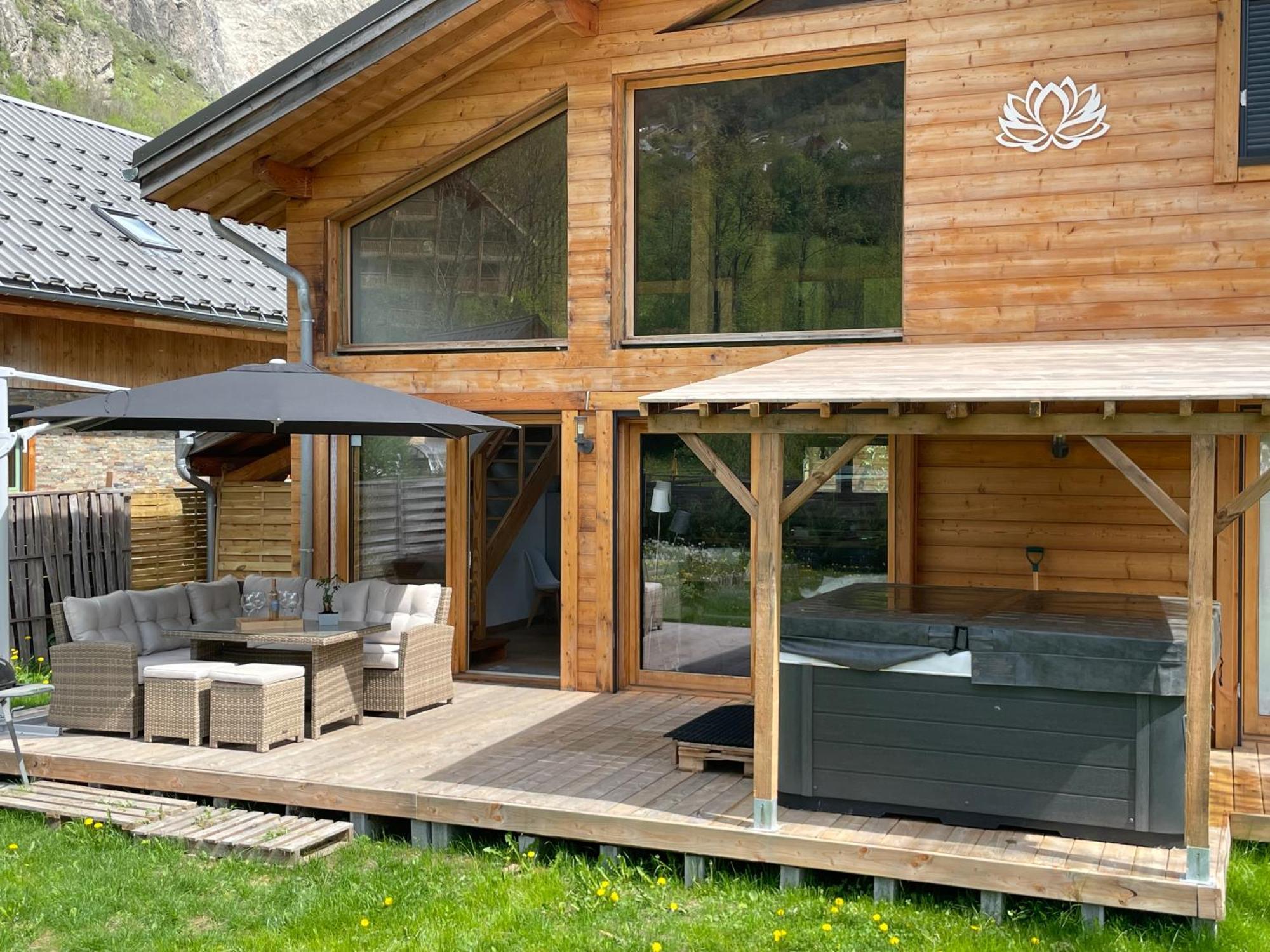 Chalet Le Lotus Blanc Les Deux Alpes Buitenkant foto