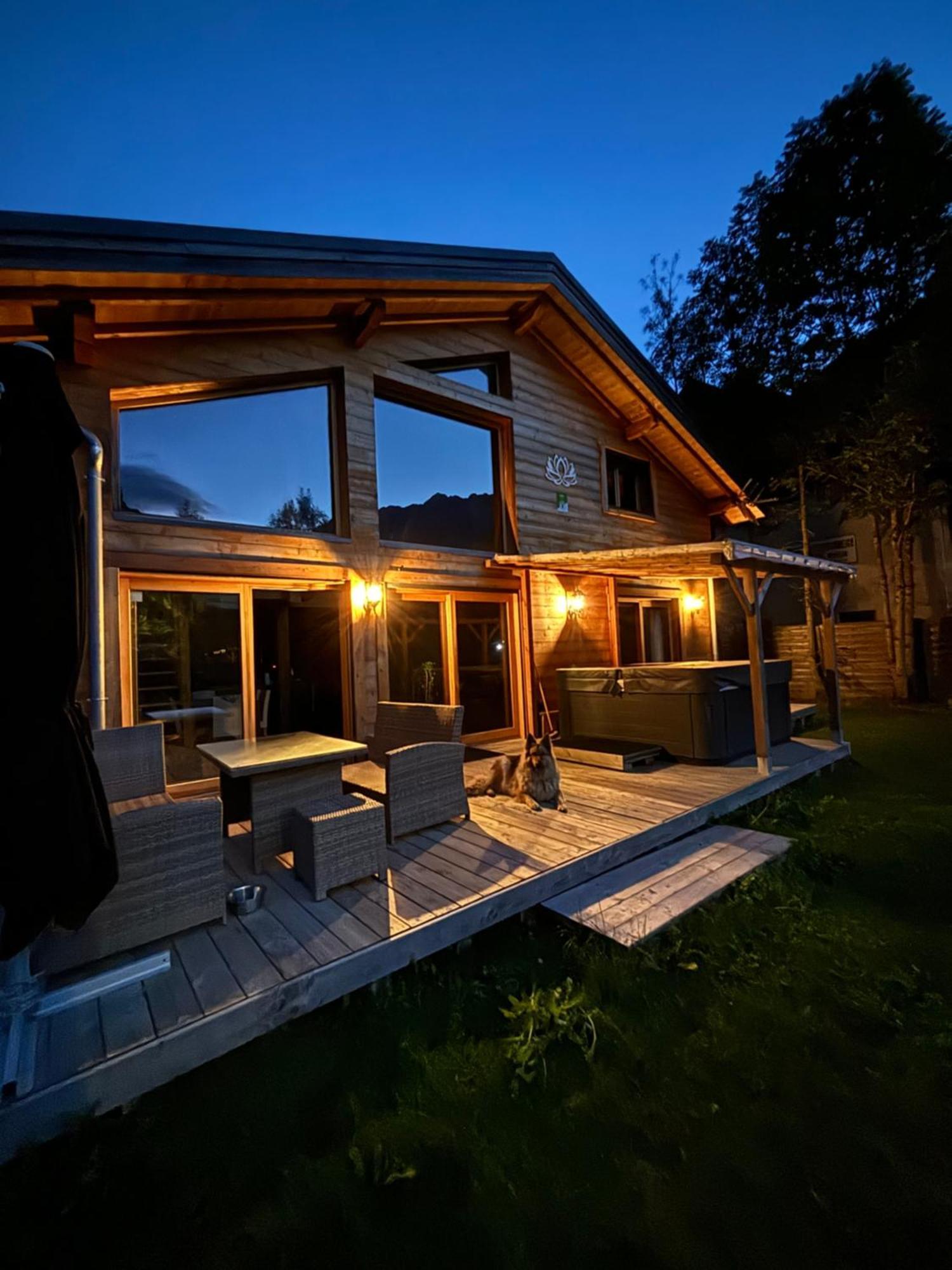 Chalet Le Lotus Blanc Les Deux Alpes Buitenkant foto
