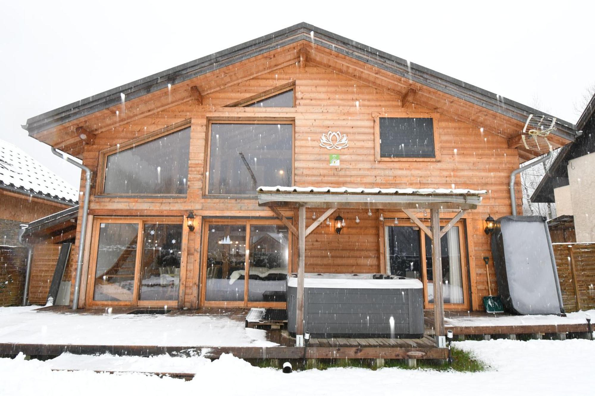 Chalet Le Lotus Blanc Les Deux Alpes Buitenkant foto